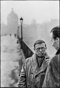Henri Cartier Bresson Jean Paul Sartre